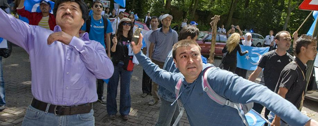 Arrestaties bij demonstratie Oeigoeren in Den Haag