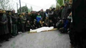 Shot and Killed an Ethnic Minority Uyghur Student 2014