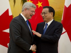 Li Keqiang Stephen Harper
