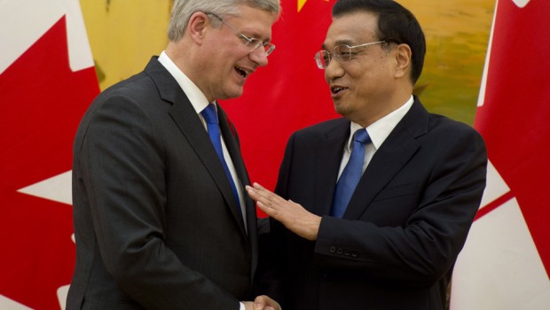 Li Keqiang Stephen Harper