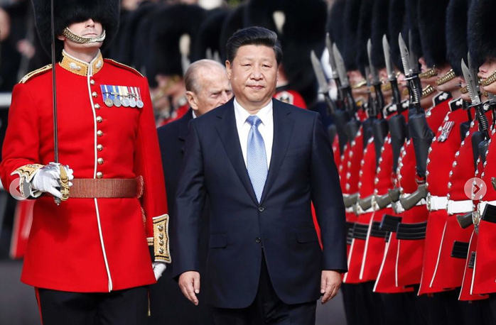 Uighur leader says blood on Britain’s red carpet welcome for China’s Xi