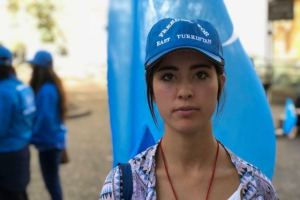 China's Uighur ethnic minority protest in Australia ahead of exiled leader's visit