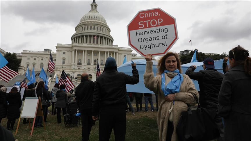 US: Hundreds march in solidarity for Uyghurs