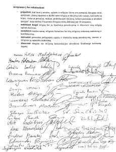 Members of Lithuanian Parliament to Xi Jinping Stop Persecuting Uyghurs, Tibetans, The Church of Almighty God, Falun Gong EU Russia China flag logo ccp